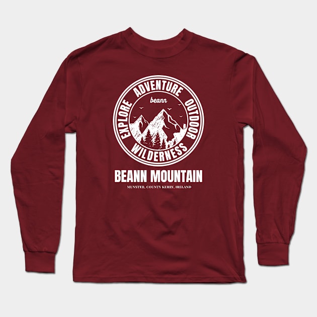 Beann Mountain, Ireland Mountains Long Sleeve T-Shirt by Eire